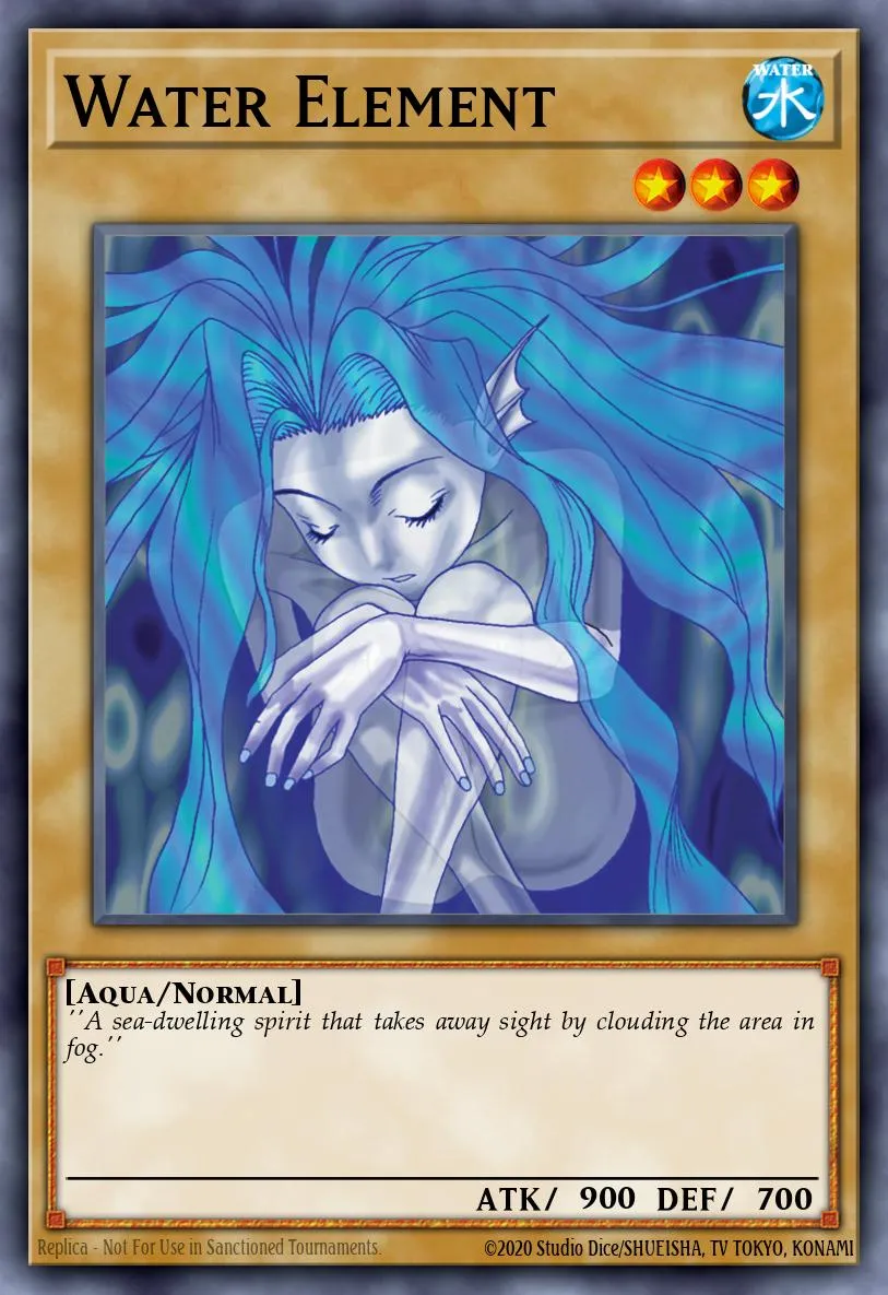 Water Element · Yu-Gi-Oh (No Set) 3732747