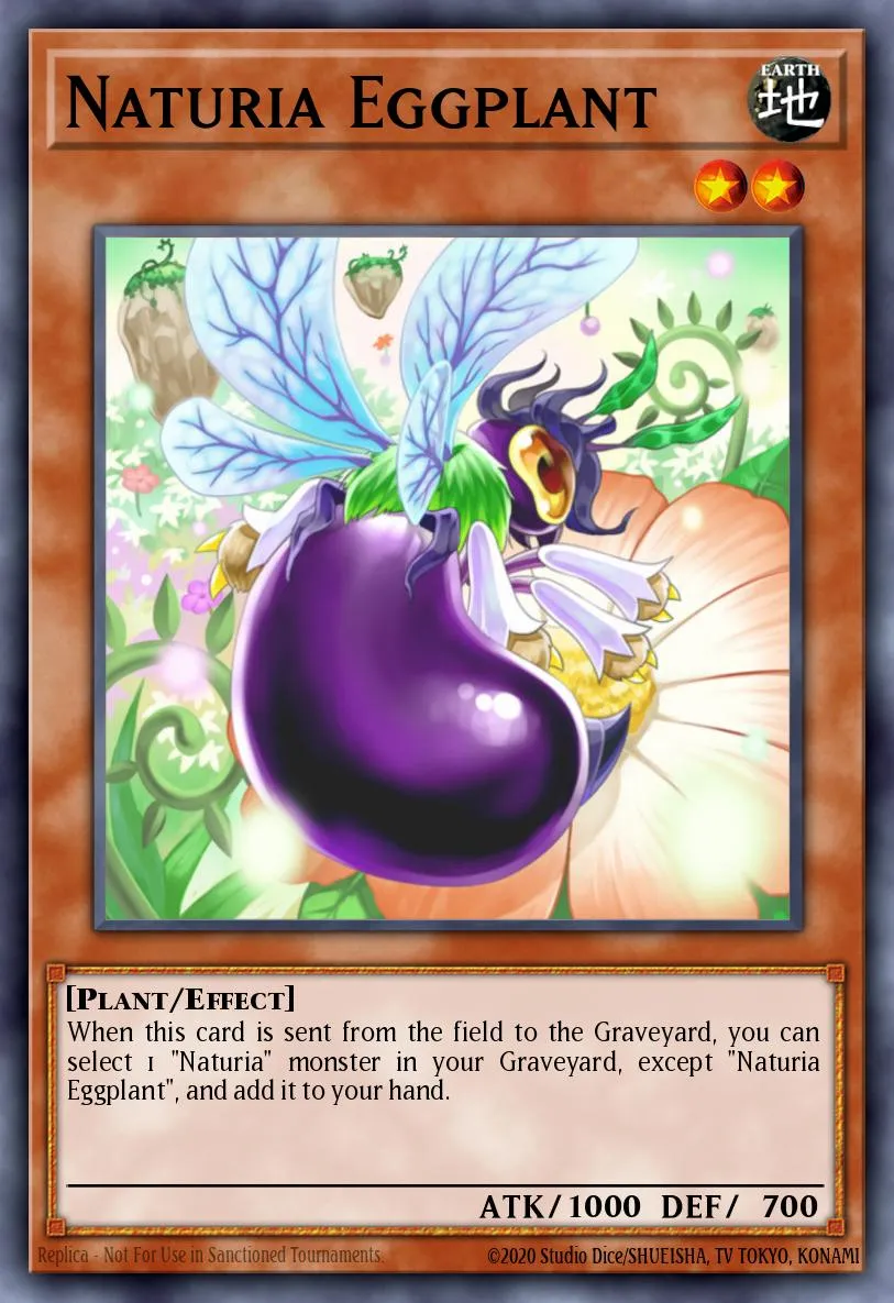 Naturia Eggplant · Extreme Victory Sneak Peek Participation Card 37349495/1