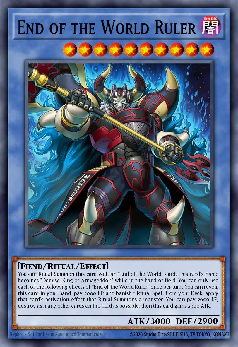 End of the World Ruler · Yu-Gi-Oh (No Set) 3739500