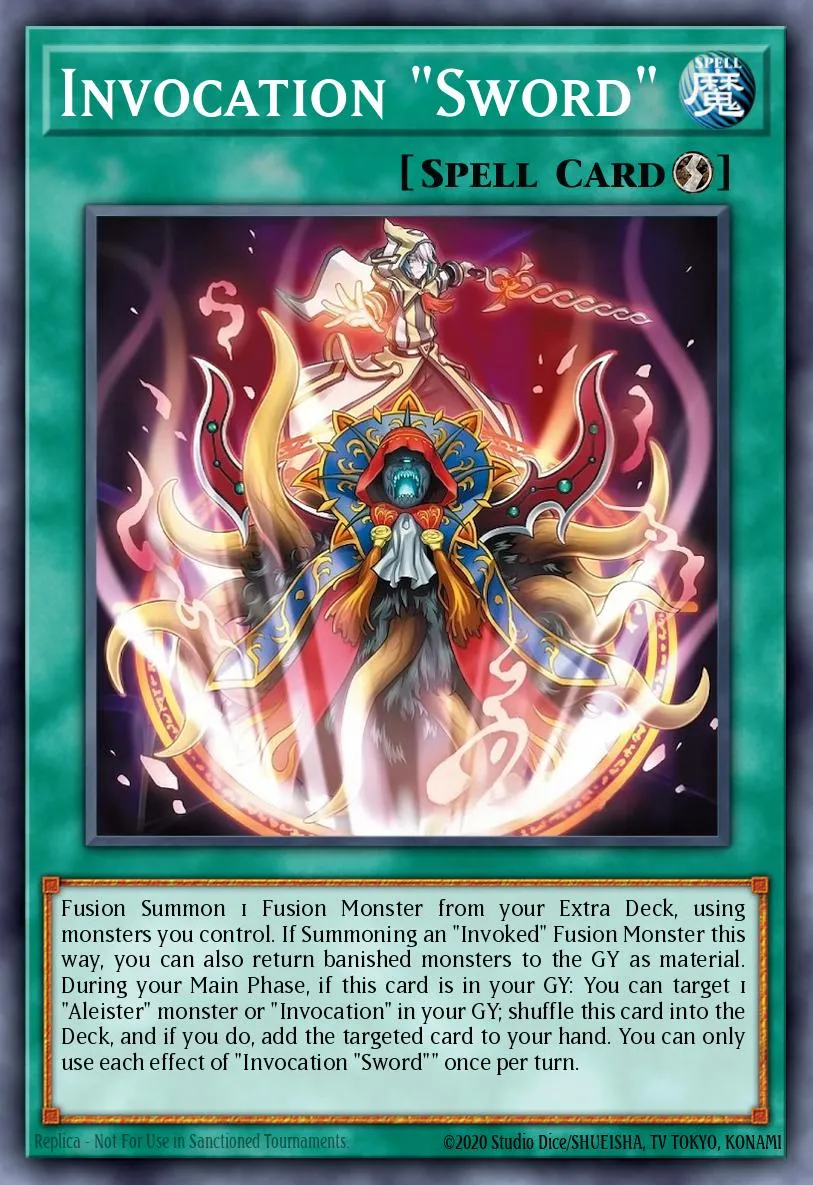 Invocation "Sword" · Yu-Gi-Oh (No Set) 37432075