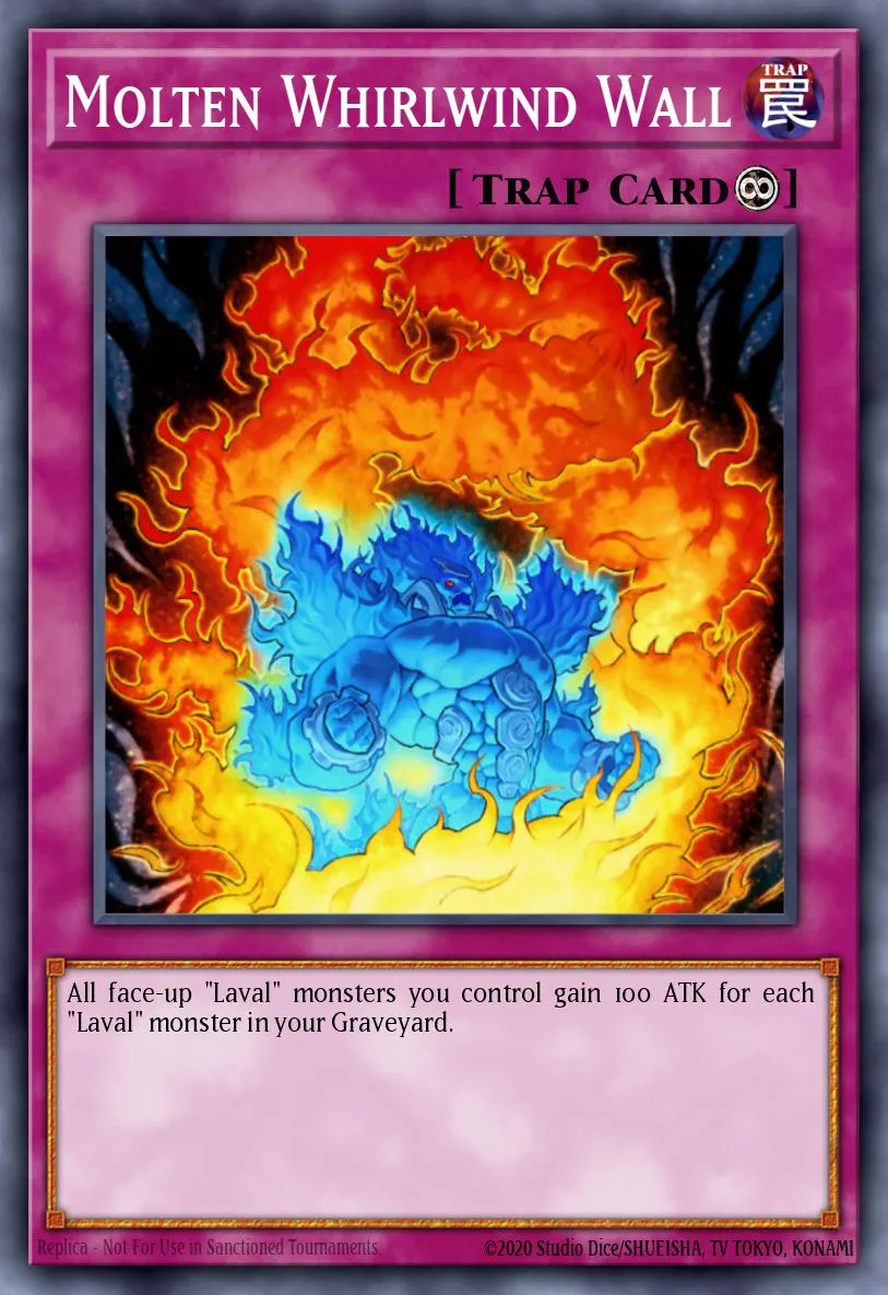 Molten Whirlwind Wall · Duel Terminal 5b 37436476/50