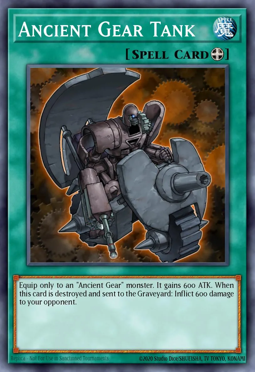Ancient Gear Tank · Structure Deck: Machine Re-Volt 37457534/37