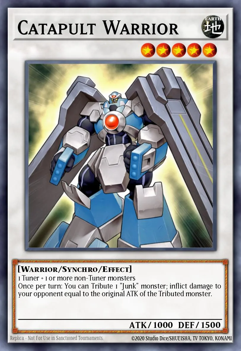 Catapult Warrior · Yu-Gi-Oh! 5D's Volume 2 promotional card 37474917/1