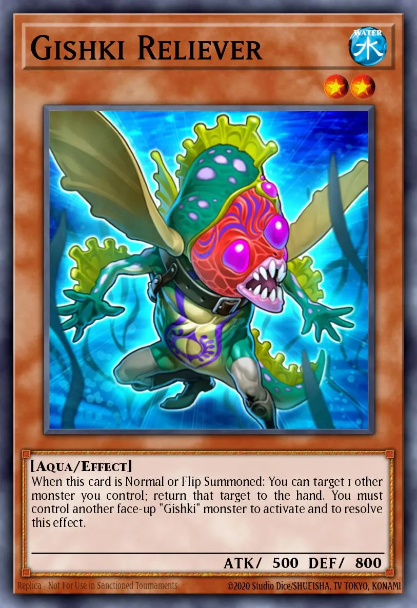 Gishki Reliever · Duel Terminal 6b 37557626/50