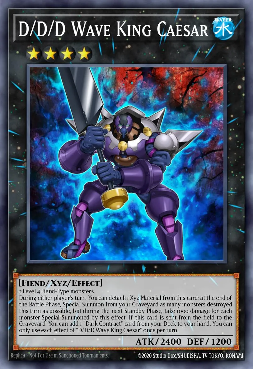 D/D/D Wave King Caesar · Dimension of Chaos: Special Edition 3758046/4