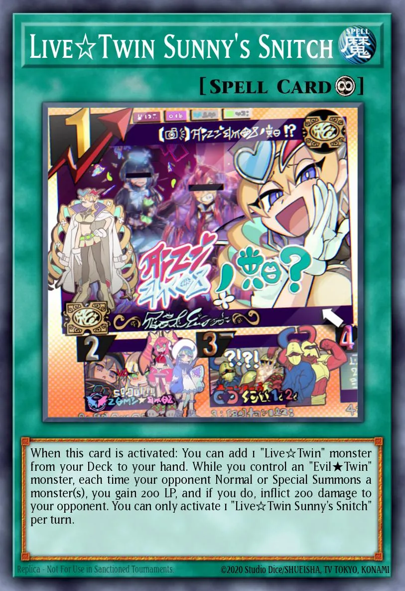Live☆Twin Sunny's Snitch · Dawn of Majesty Premiere! promotional card 37582948/1