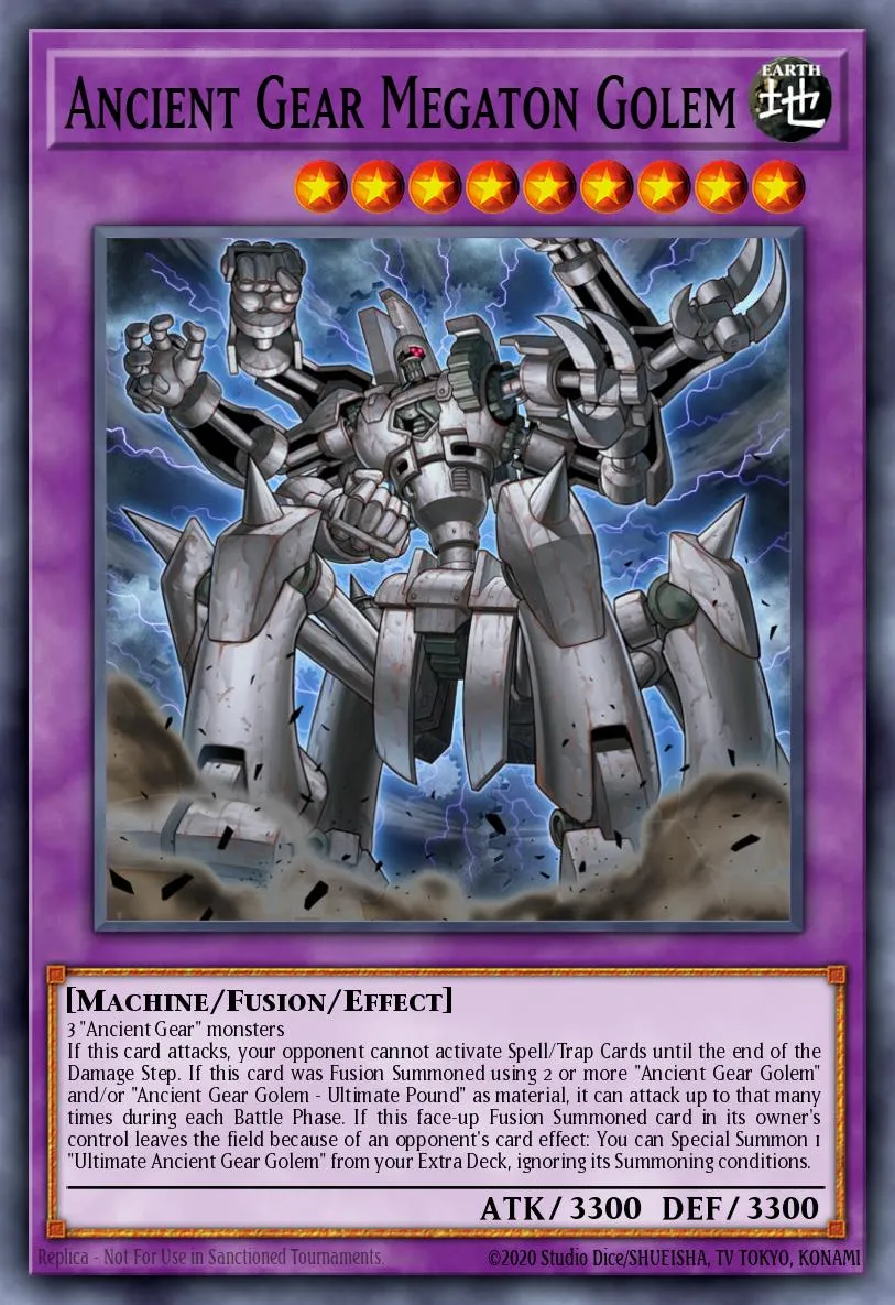 Ancient Gear Megaton Golem · Legendary Duelists: Ancient Millennium 37663536/53