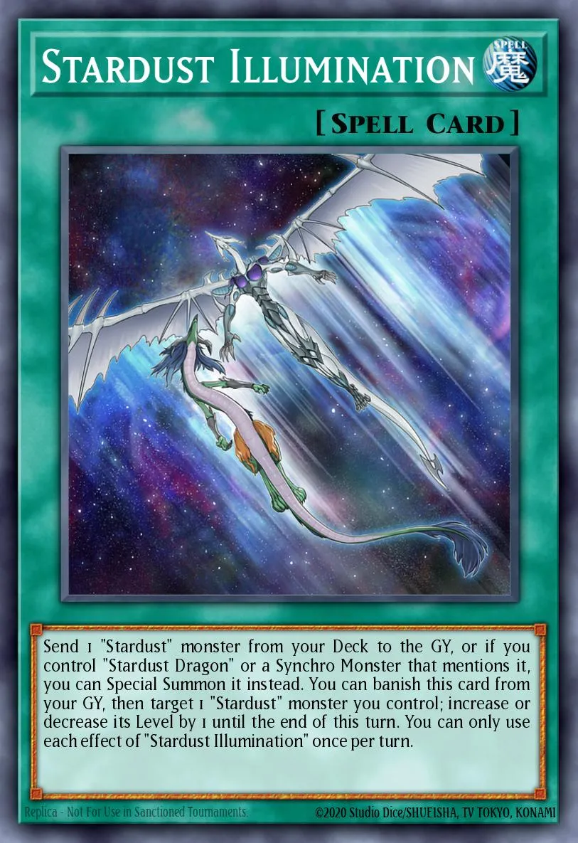 Stardust Illumination · Dawn of Majesty Premiere! promotional card 37750912/1