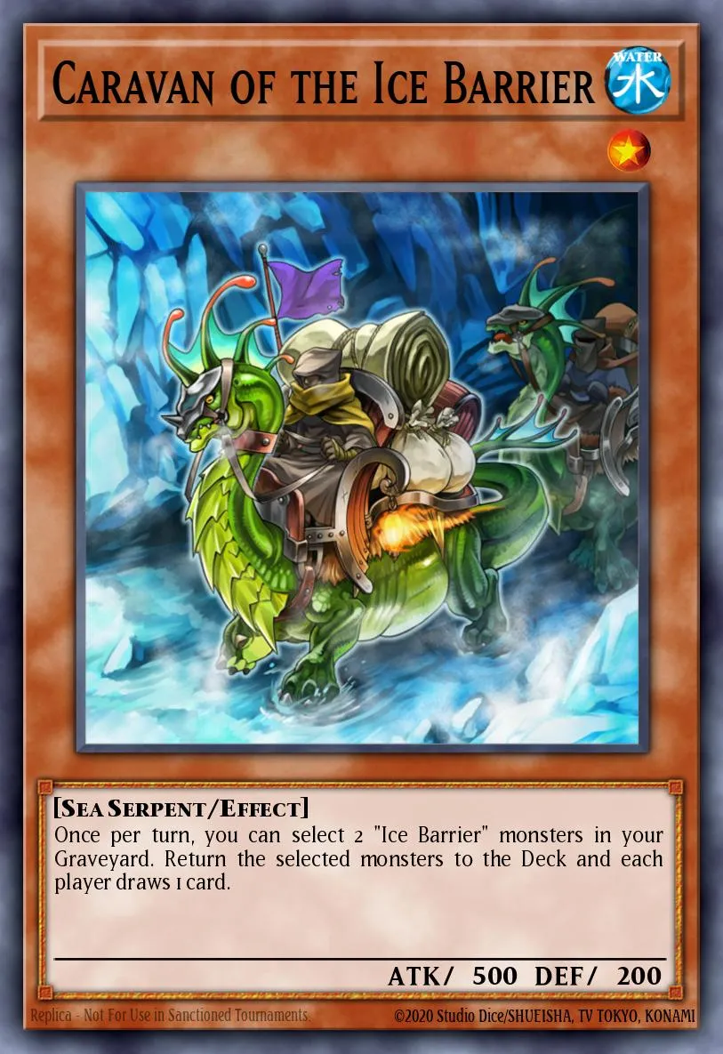 Caravan of the Ice Barrier · Duel Terminal 3 37806313/100