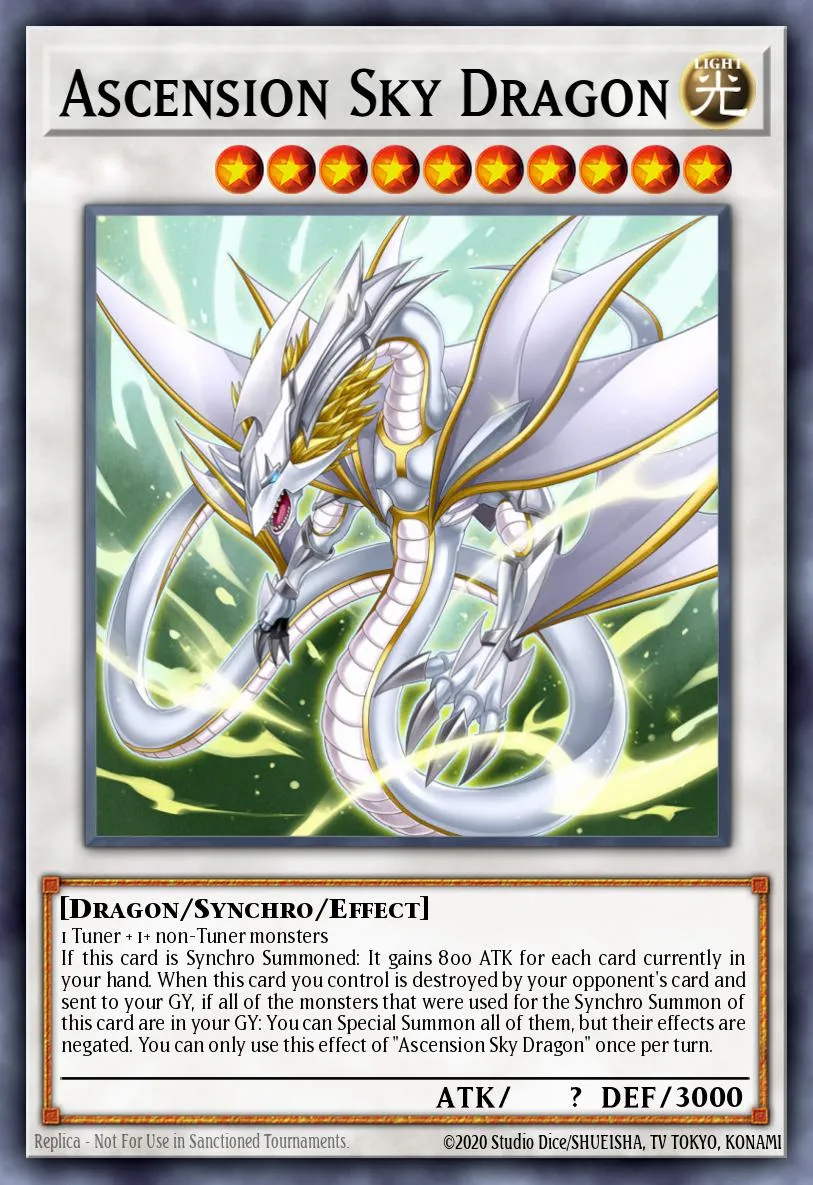 Ascension Sky Dragon · Legendary Hero Decks 37910722/117