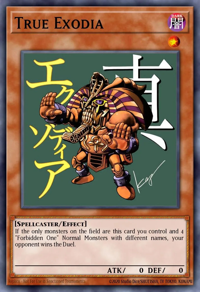 True Exodia · Yu-Gi-Oh (No Set) 37984331