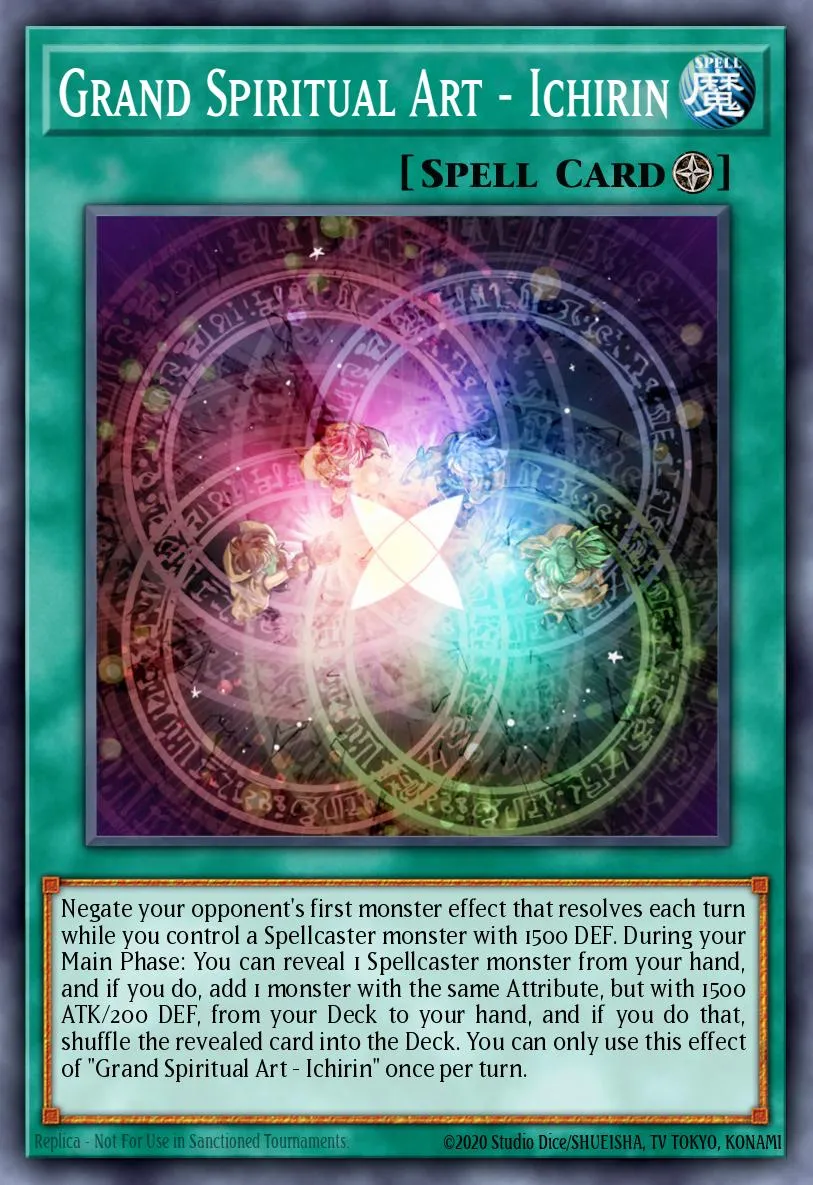 Grand Spiritual Art - Ichirin · Structure Deck: Spirit Charmers 38057522/41