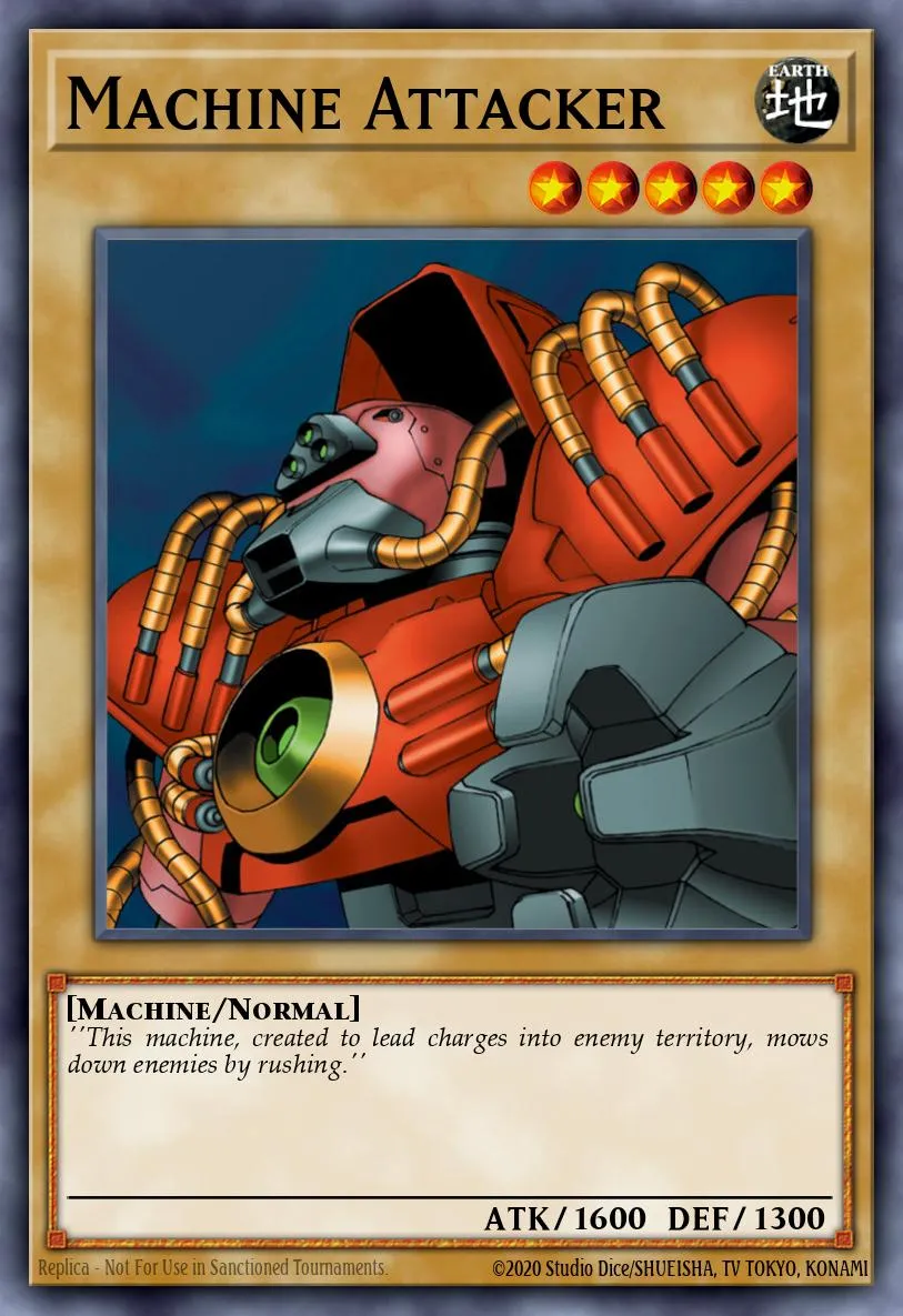 Machine Attacker · Yu-Gi-Oh (No Set) 38116136
