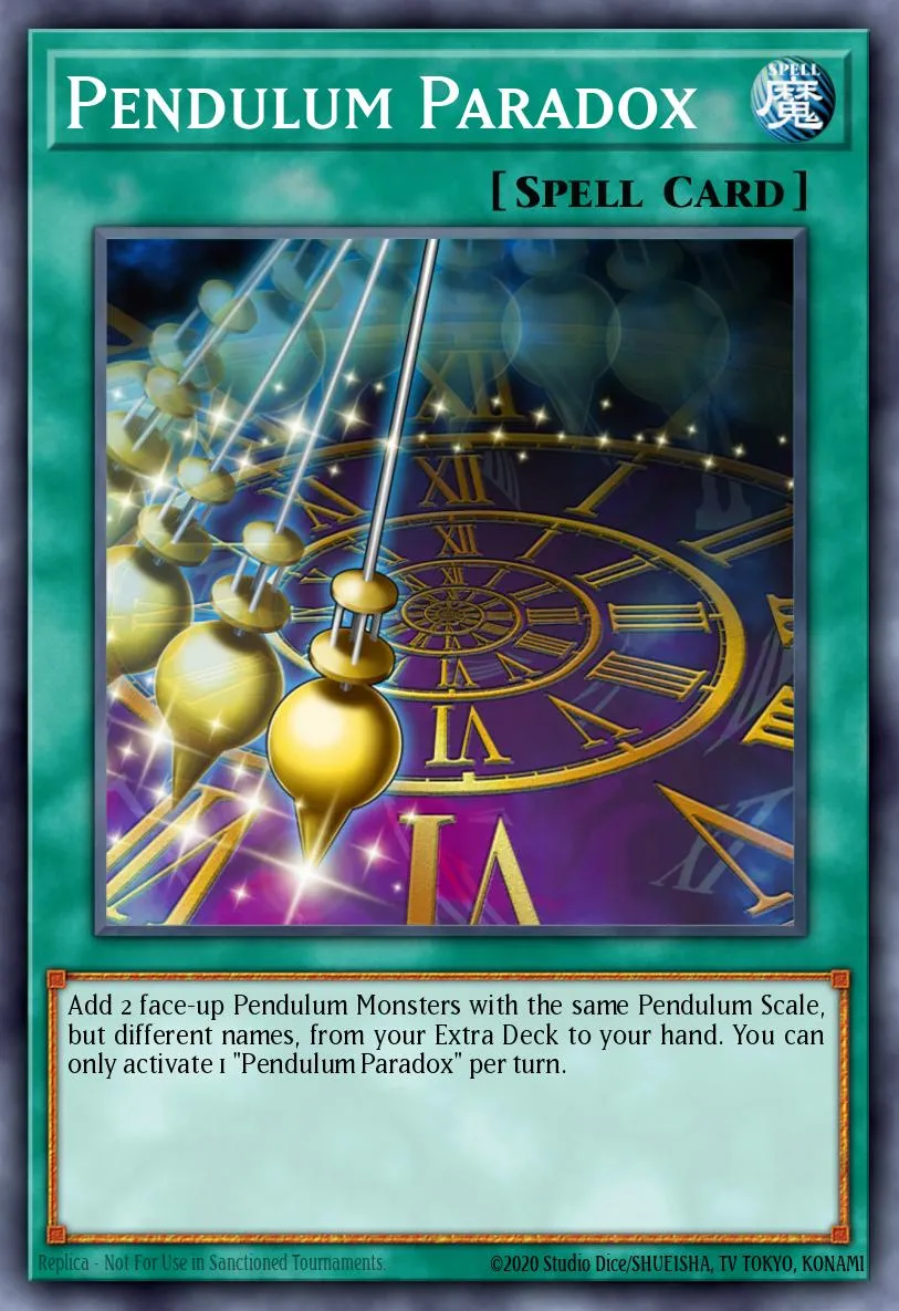 Pendulum Paradox · Extreme Force Special Edition 38203732/4