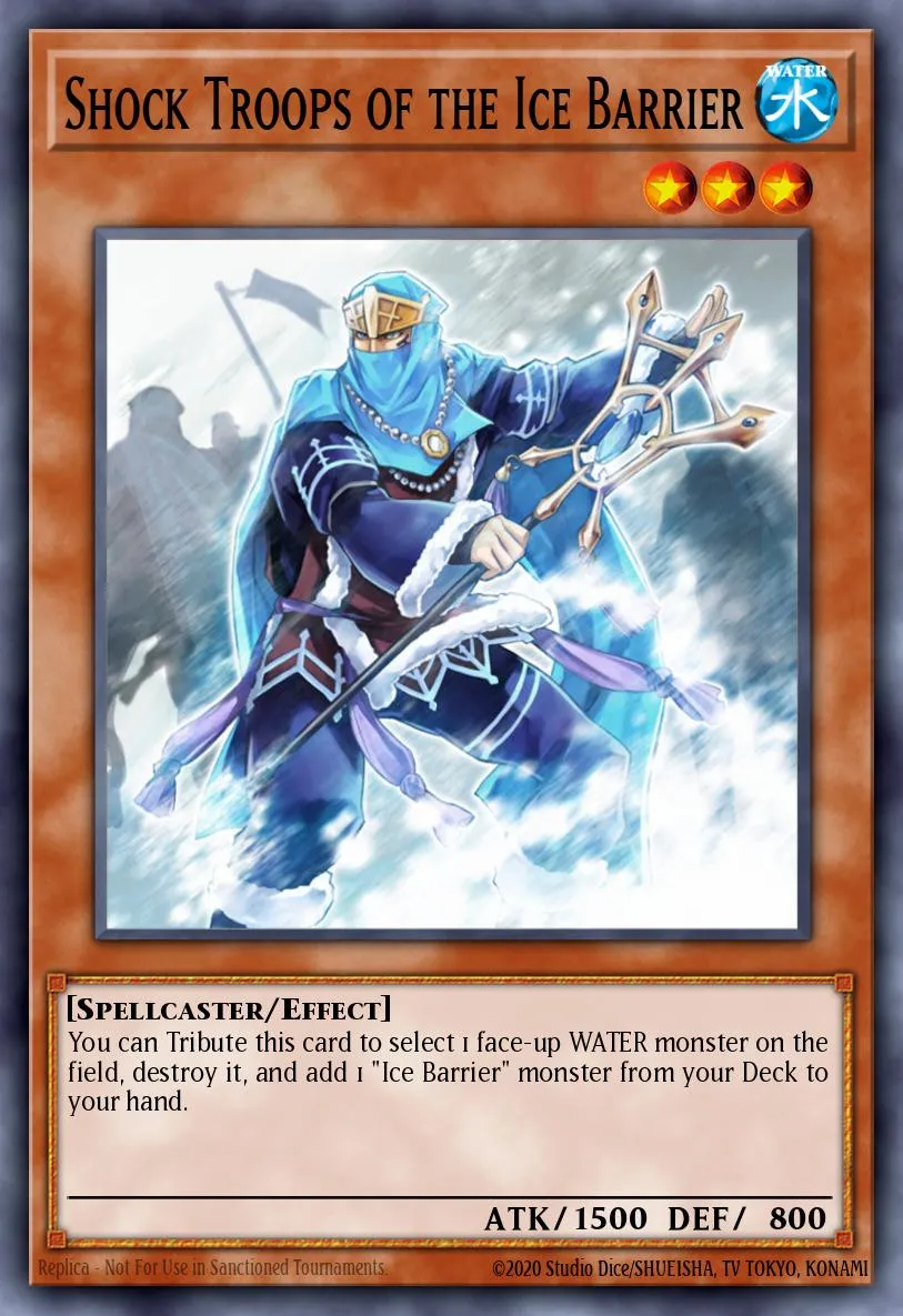 Shock Troops of the Ice Barrier · Duel Terminal 3 38528901/100