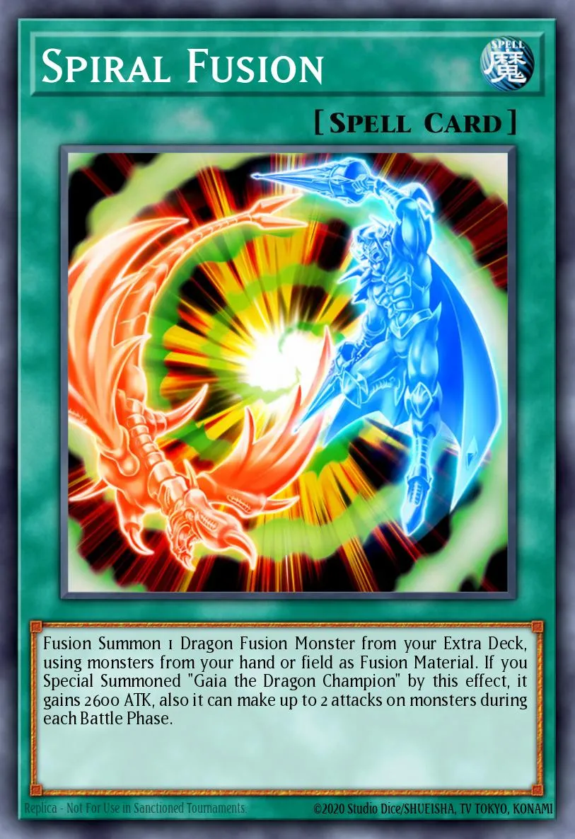 Spiral Fusion · Rise of the Duelist Premiere! promotional card 38590361/1