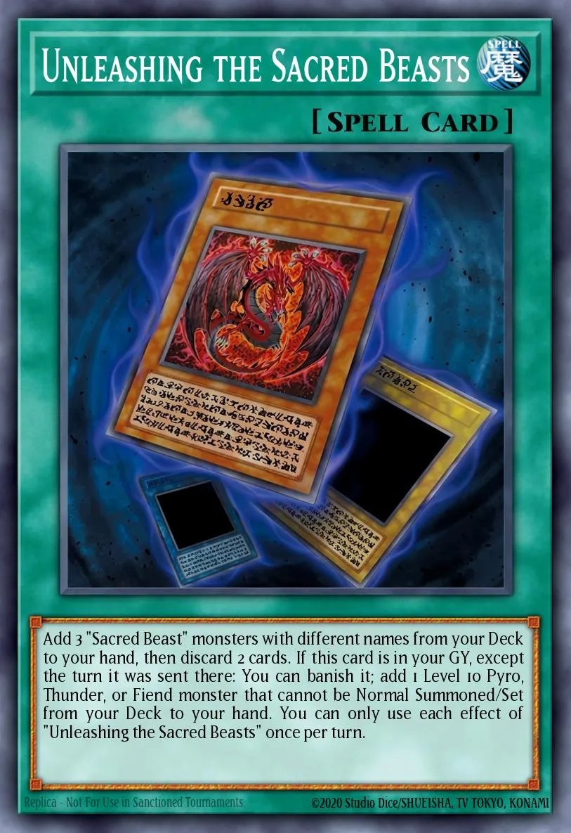 Unleashing the Sacred Beasts · Yu-Gi-Oh (No Set) 38776201