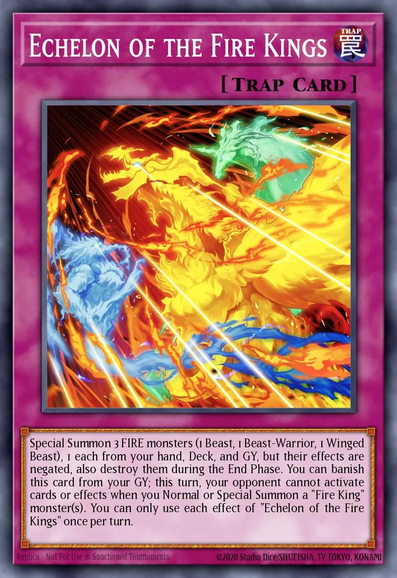 Echelon of the Fire Kings · Structure Deck: Fire Kings 38798785/48