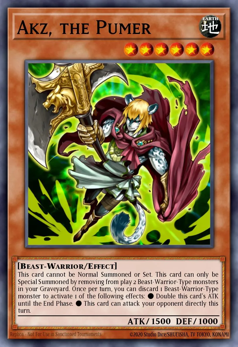 Akz, the Pumer · The Shining Darkness Sneak Peek Participation Card 38837163/1