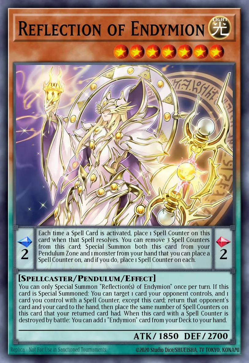 Reflection of Endymion · Structure Deck: Order of the Spellcasters 39000945/41