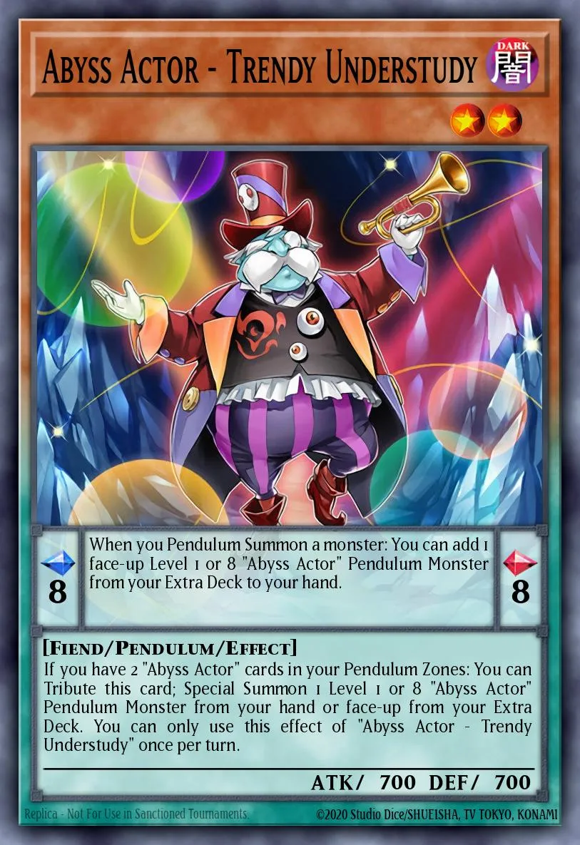 Abyss Actor - Trendy Understudy · Code of the Duelist Special Edition 39024589/4