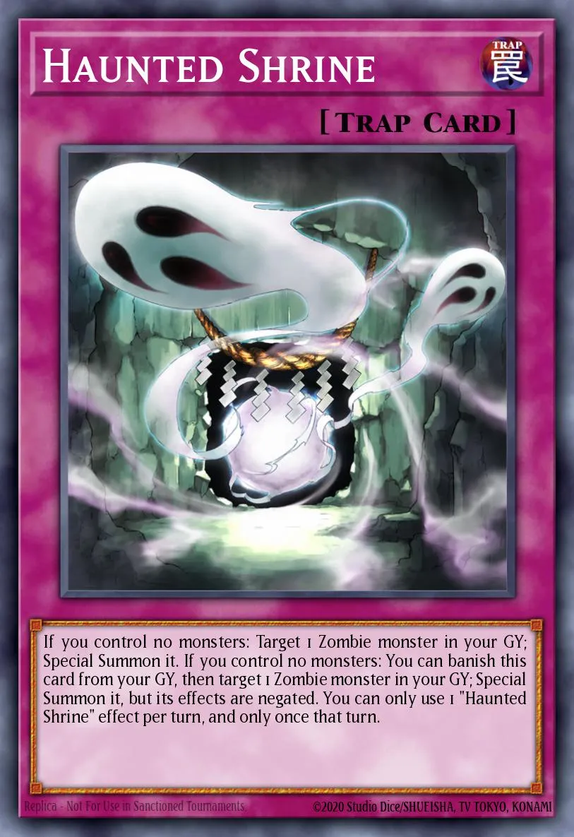 Haunted Shrine · Structure Deck: Zombie Horde 39033131/42