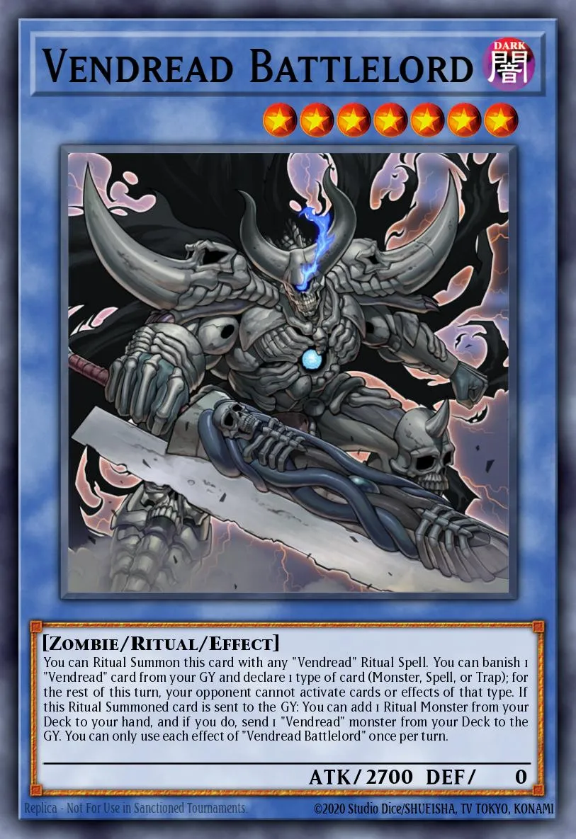 Vendread Battlelord · Extreme Force Special Edition 3909436/4