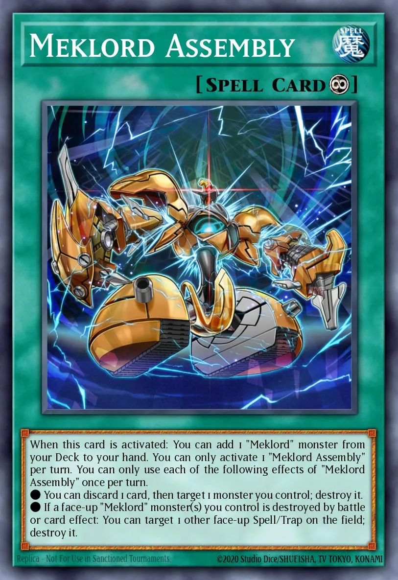 Meklord Assembly · Legendary Duelists: Rage of Ra 39109382/57