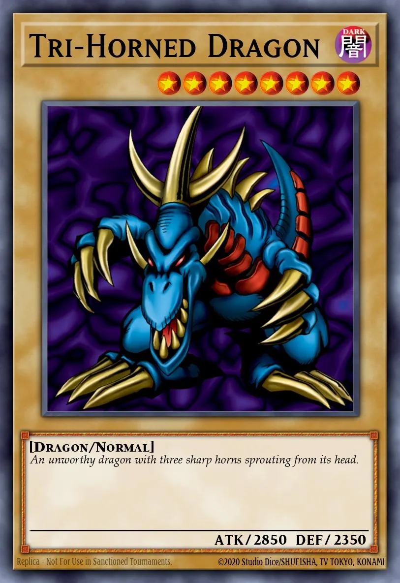 Tri-Horned Dragon · Legend of Blue Eyes White Dragon (25th Anniversary Edition) 39111158/14