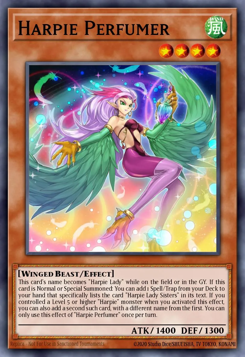 Harpie Perfumer · Legendary Duelists: Sisters of the Rose 39392286/56