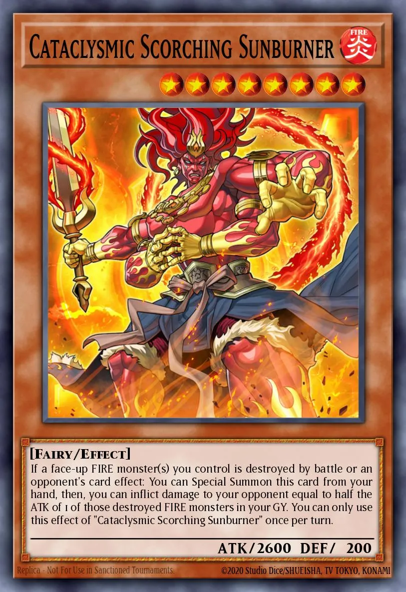 Cataclysmic Scorching Sunburner · Savage Strike Special Edition 39505816/4