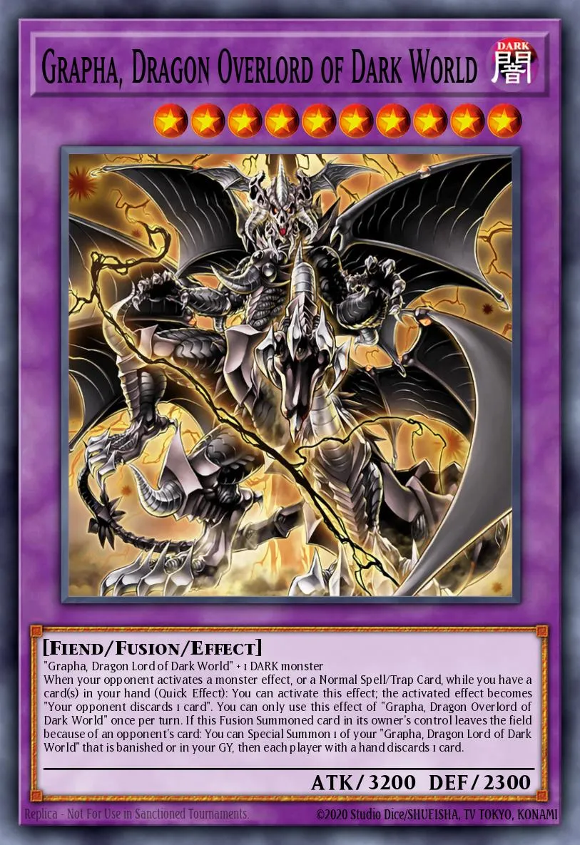 Grapha, Dragon Overlord of Dark World · Structure Deck: Dark World 39552584/45