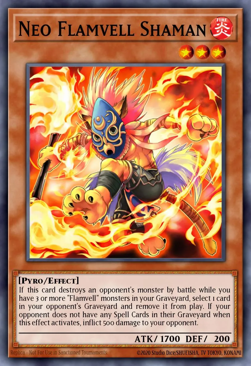 Neo Flamvell Shaman · Duel Terminal 4 39761138/100