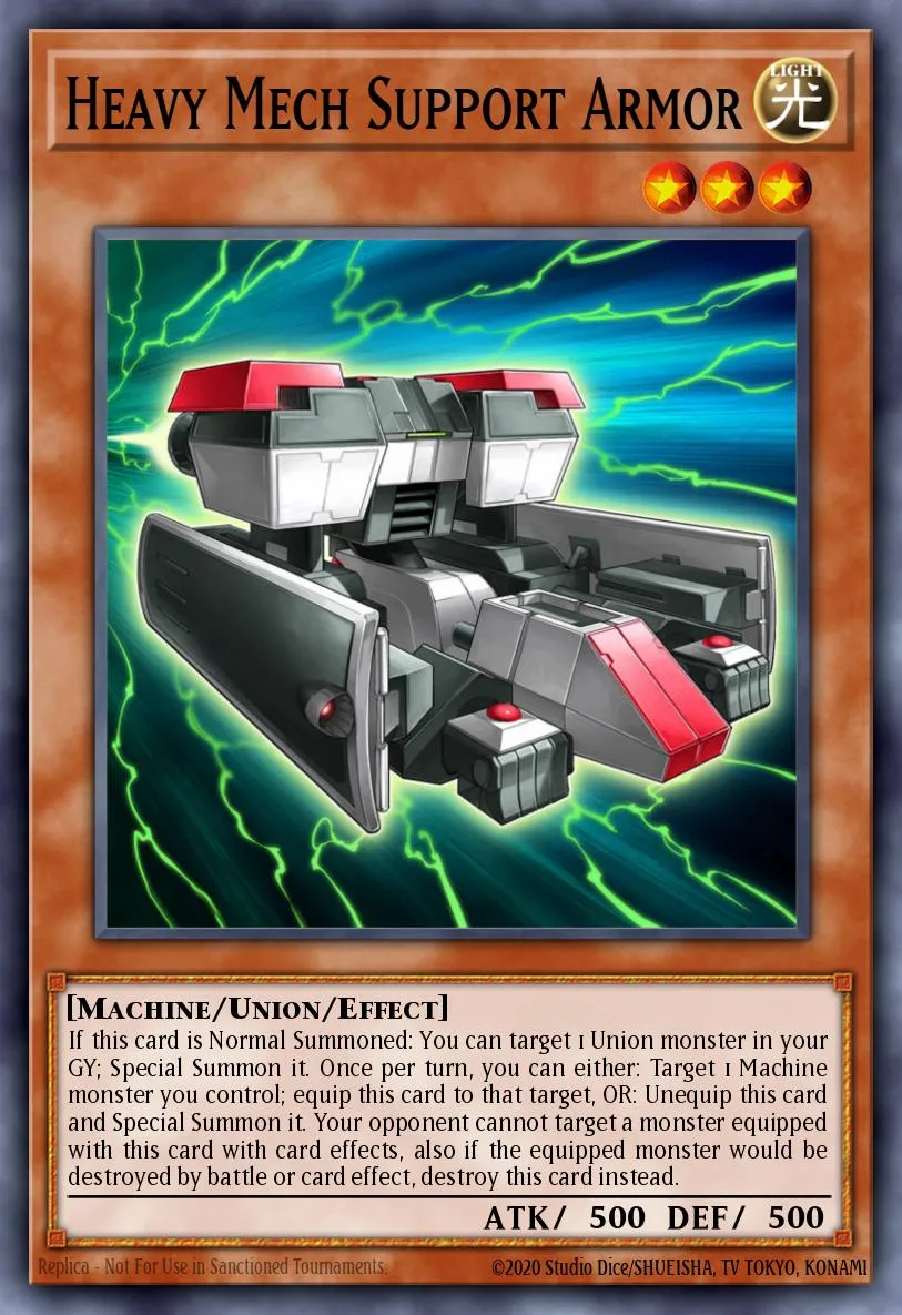 Heavy Mech Support Armor · Structure Deck: Seto Kaiba 39890958/44