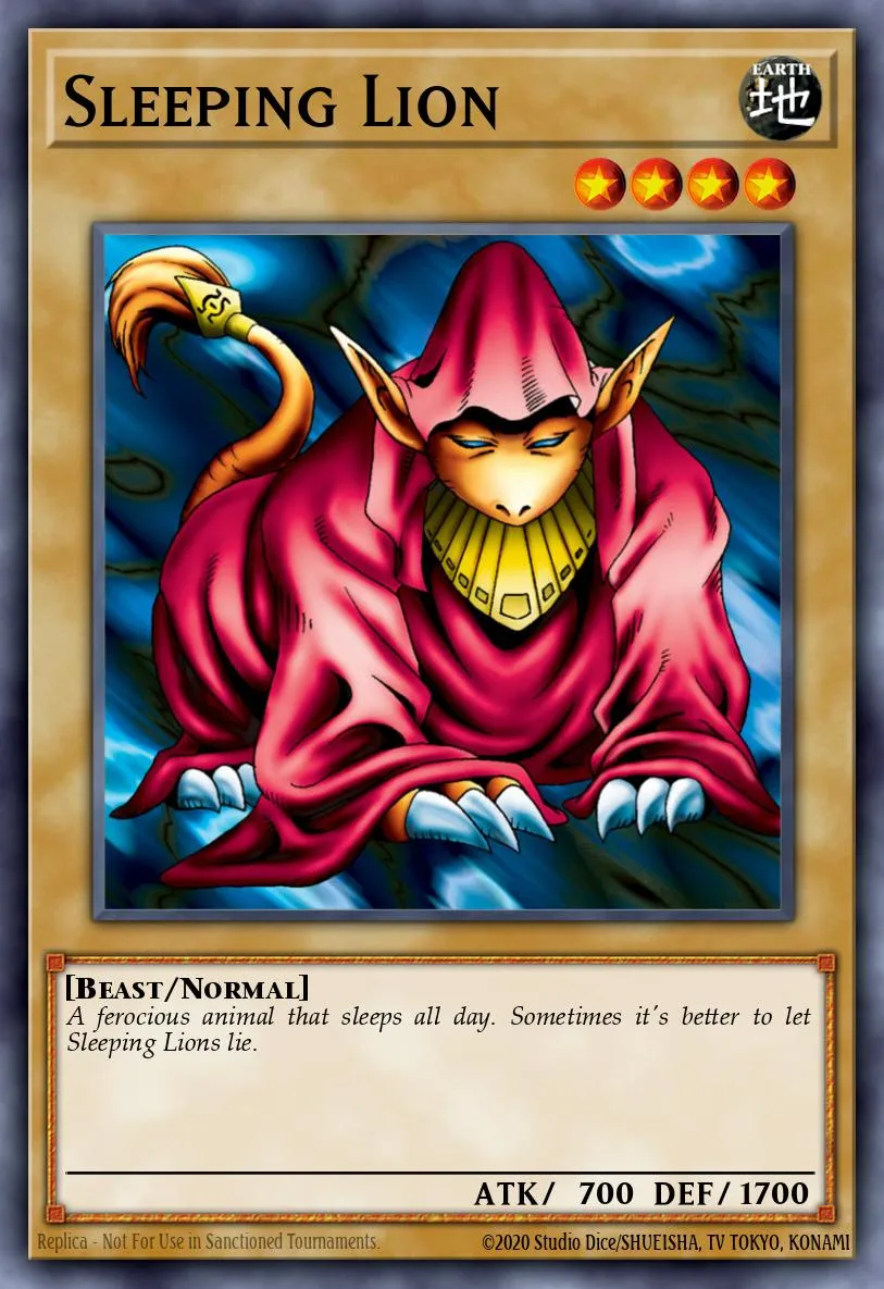 Sleeping Lion · Tournament Pack 6 40200834/20