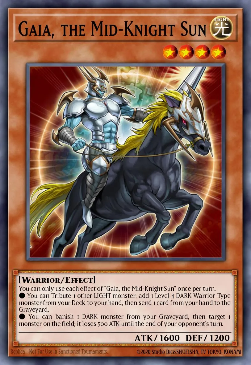 Gaia, the Mid-Knight Sun · Duelist Alliance: Deluxe Edition 40371092/7