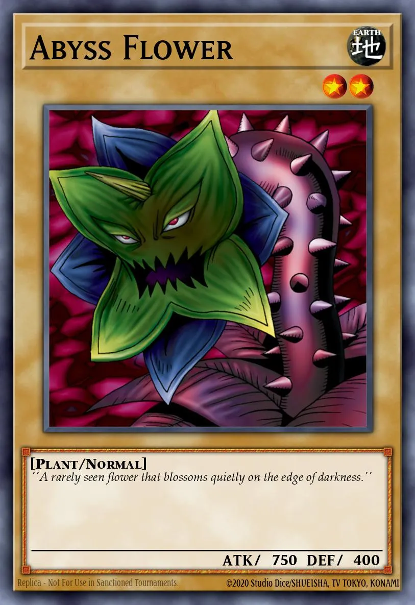 Abyss Flower · Yu-Gi-Oh (No Set) 40387124