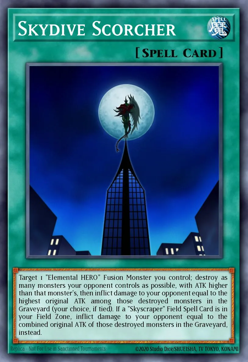 Skydive Scorcher · Duelist Saga 40522482/100