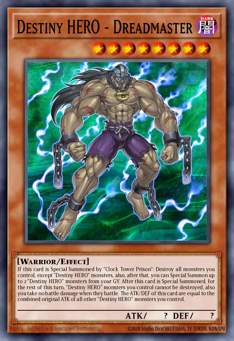 Destiny HERO - Dreadmaster · Enemy of Justice 40591390/60