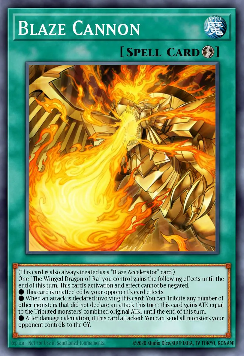 Blaze Cannon · Legendary Duelists: Rage of Ra 4059313/57