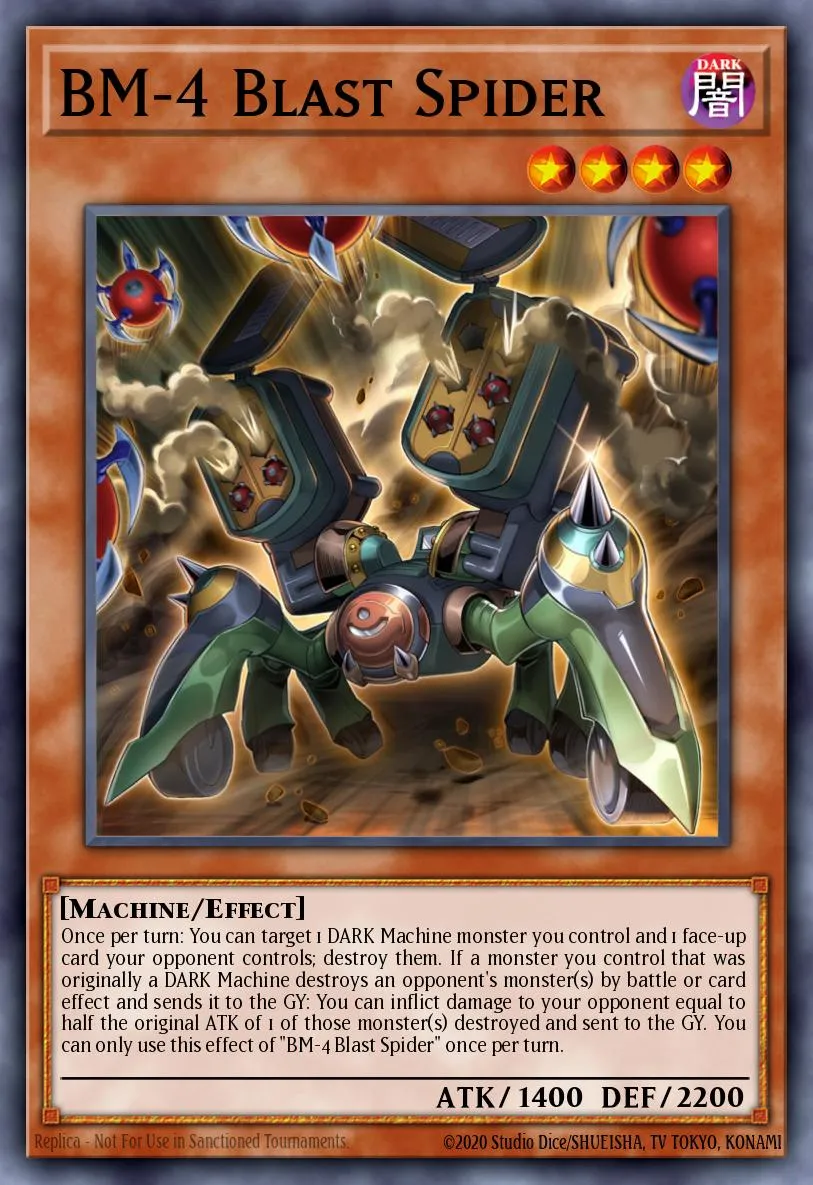 BM-4 Blast Spider · Legendary Duelists: Ancient Millennium 40634253/53