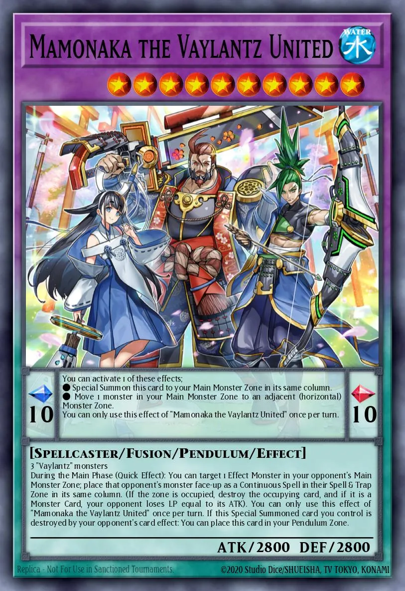 Mamonaka the Vaylantz United · Tactical Masters 40680521/60