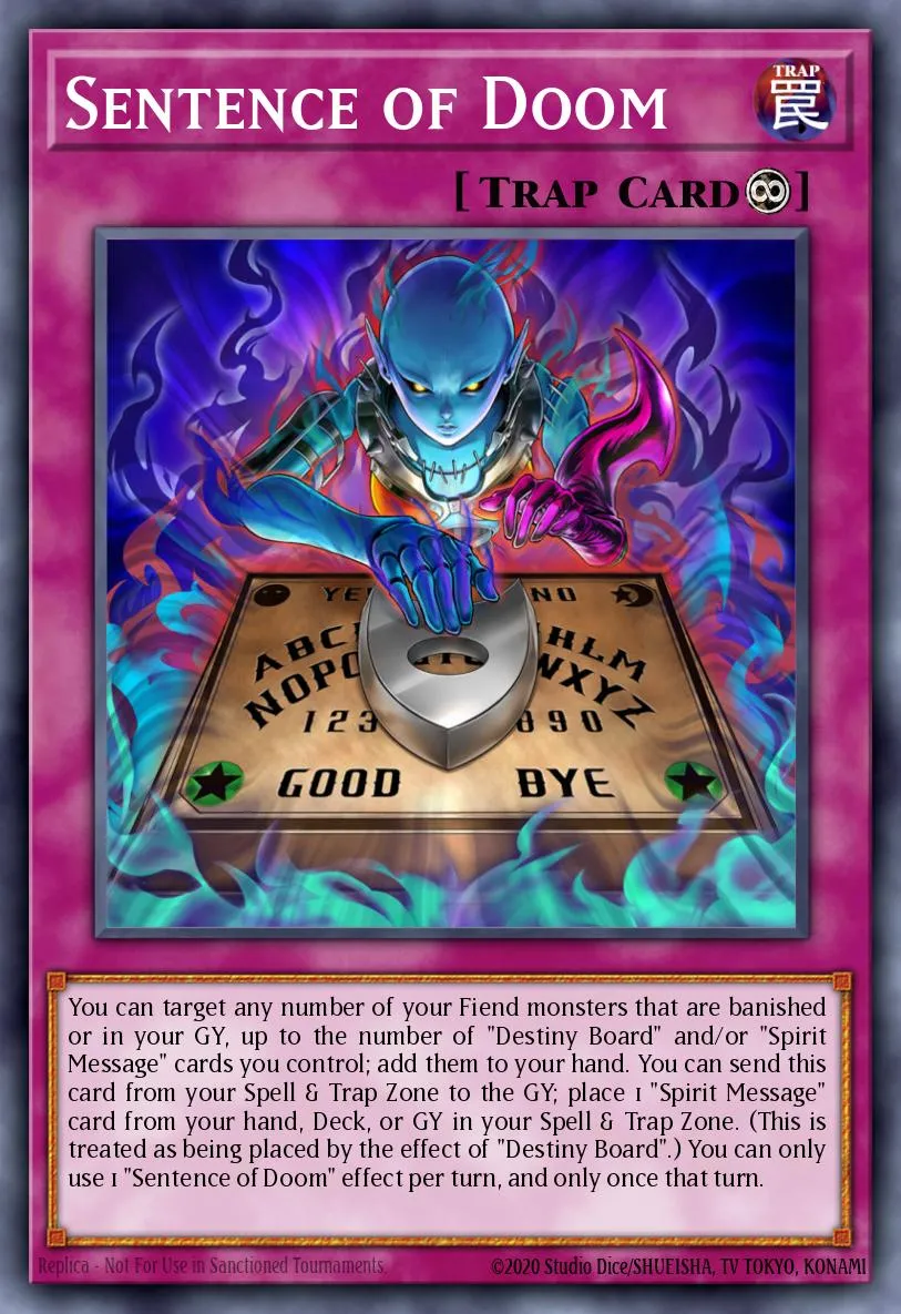 Sentence of Doom · Legendary Duelists: Immortal Destiny 40771118/58