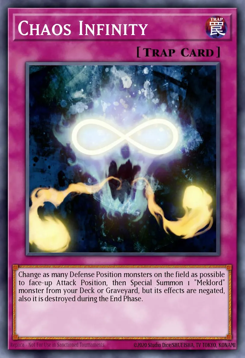 Chaos Infinity · Extreme Victory Sneak Peek Participation Card 4081825/1