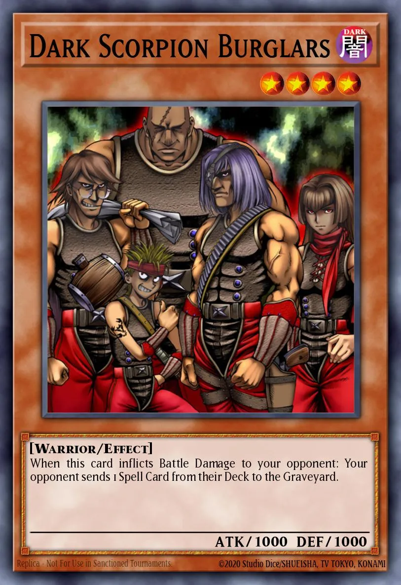 Dark Scorpion Burglars · Pharaonic Guardian 40933924/108