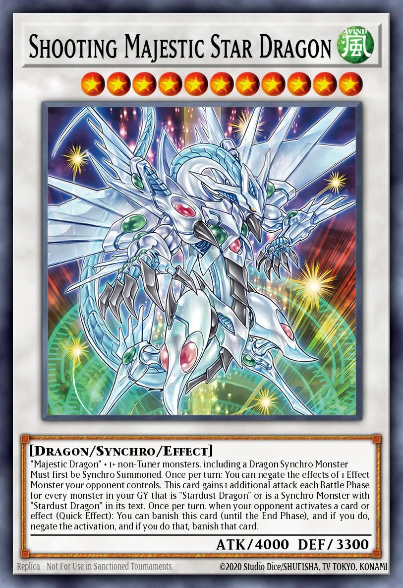 Shooting Majestic Star Dragon · Dawn of Majesty Premiere! promotional card 40939228/1