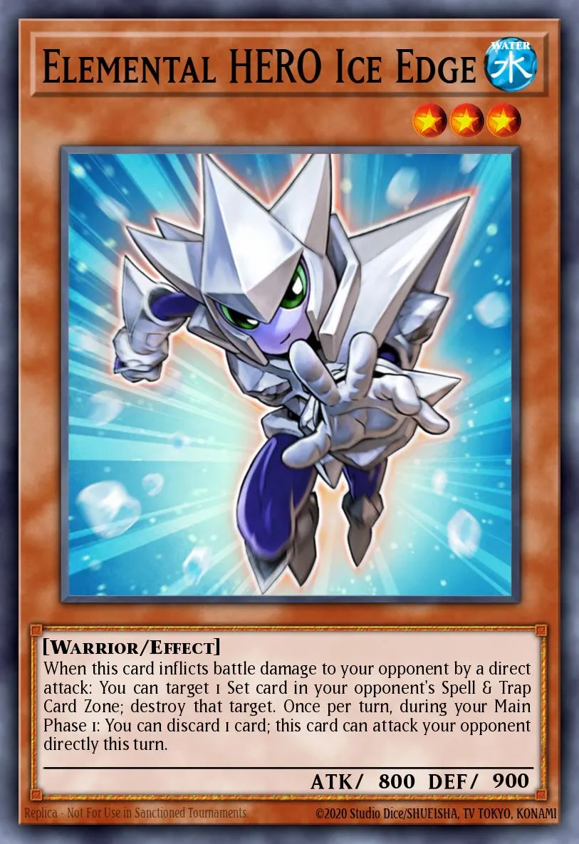 Elemental HERO Ice Edge · Storm of Ragnarok: Special Edition 41077745/2