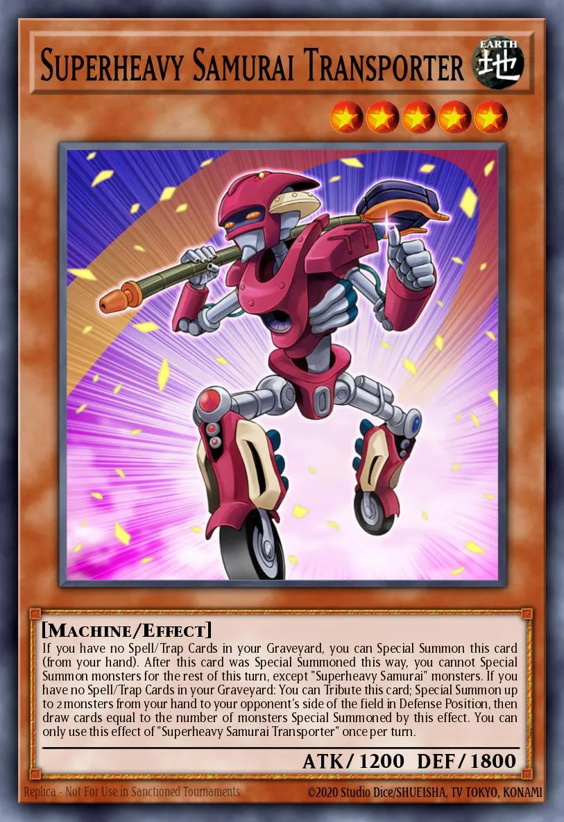 Superheavy Samurai Transporter · Dimension of Chaos: Special Edition 41141943/4