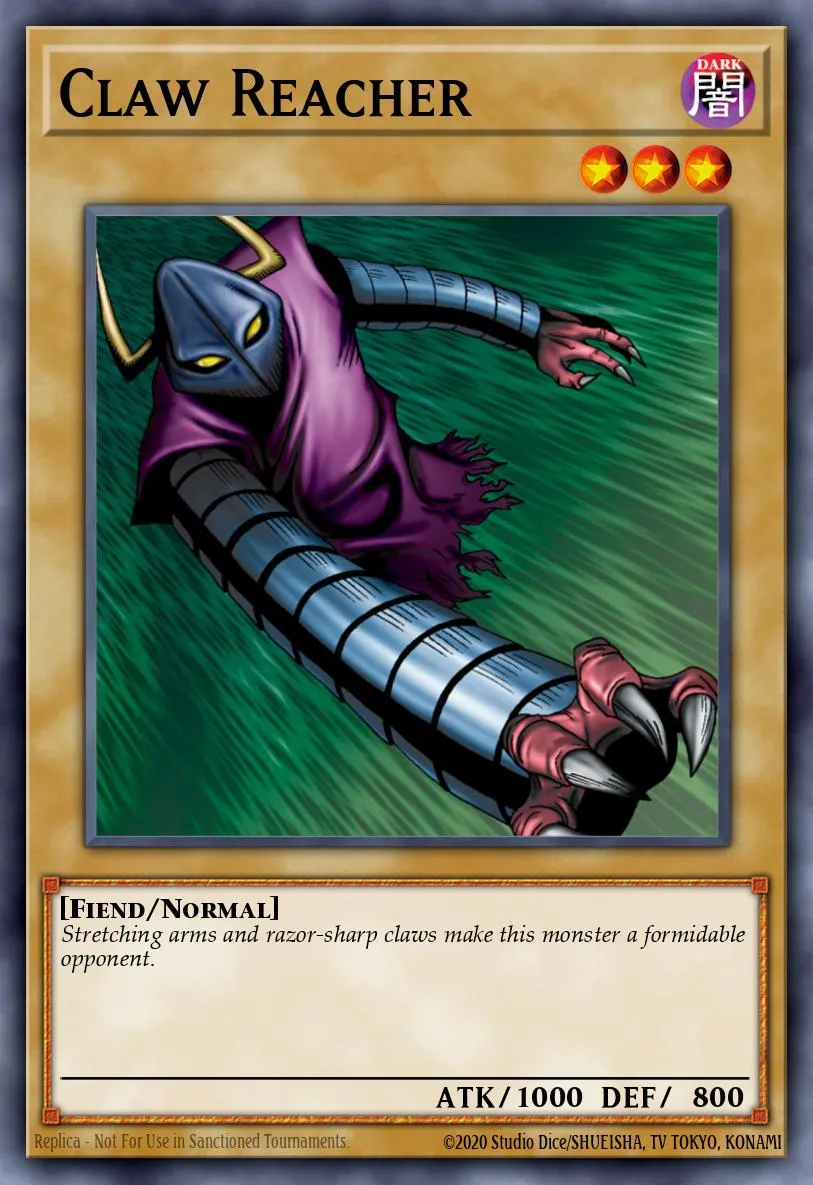 Claw Reacher · Summoned Skull Sample promotional card 41218256/1
