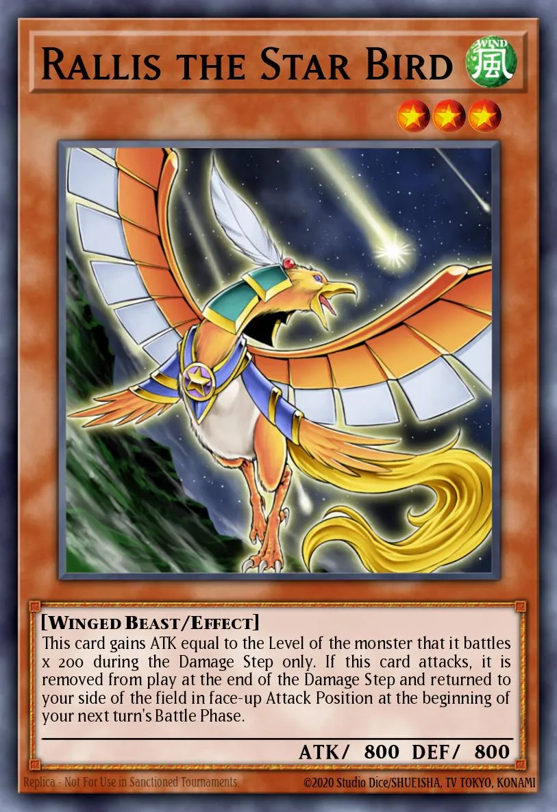 Rallis the Star Bird · Power of the Duelist 41382147/60